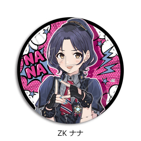 『ガールズバンドクライ』第5弾 レザーバッジ(丸形) ZK ナナ